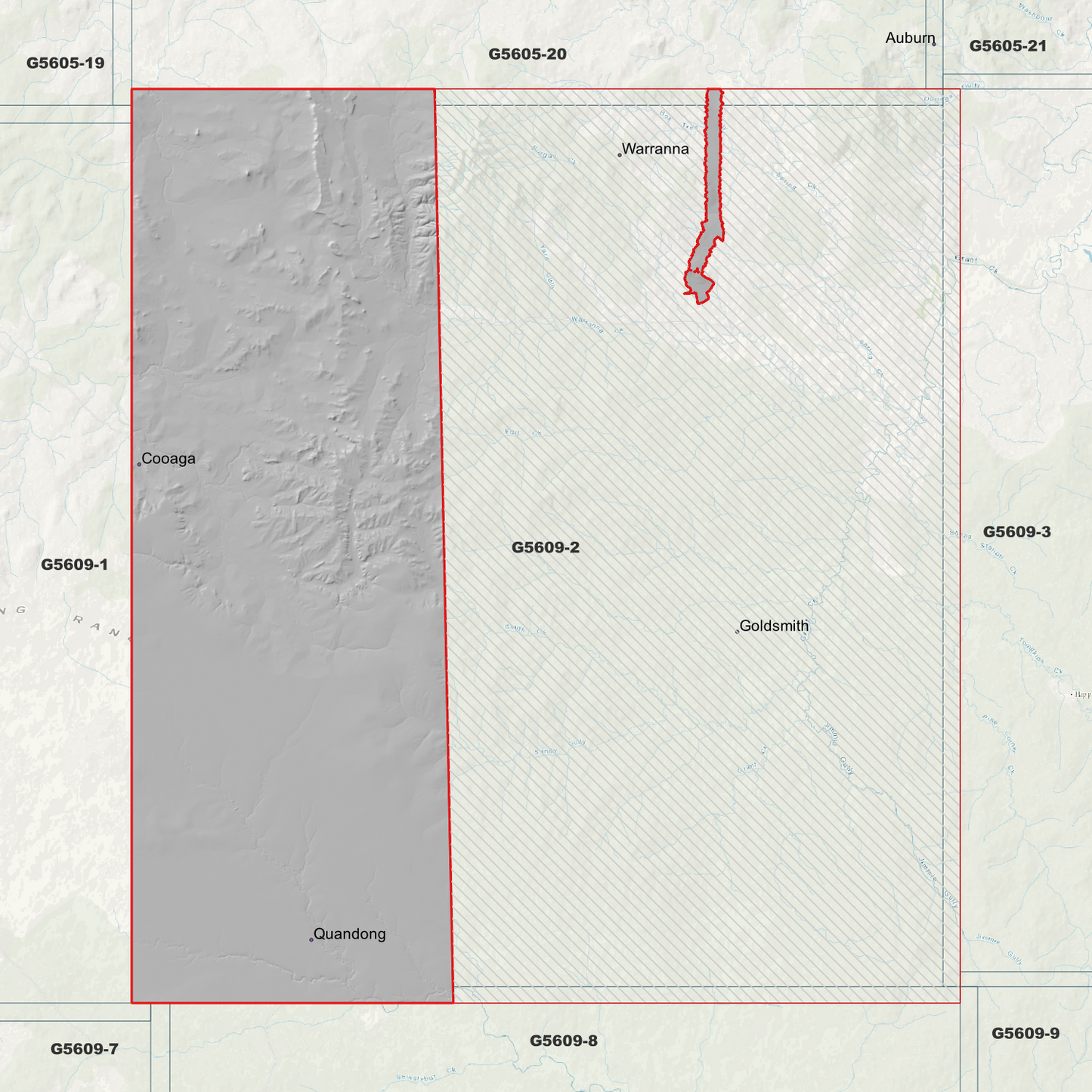 Kroombit 1m Digital Elevation Model (G5609-2)