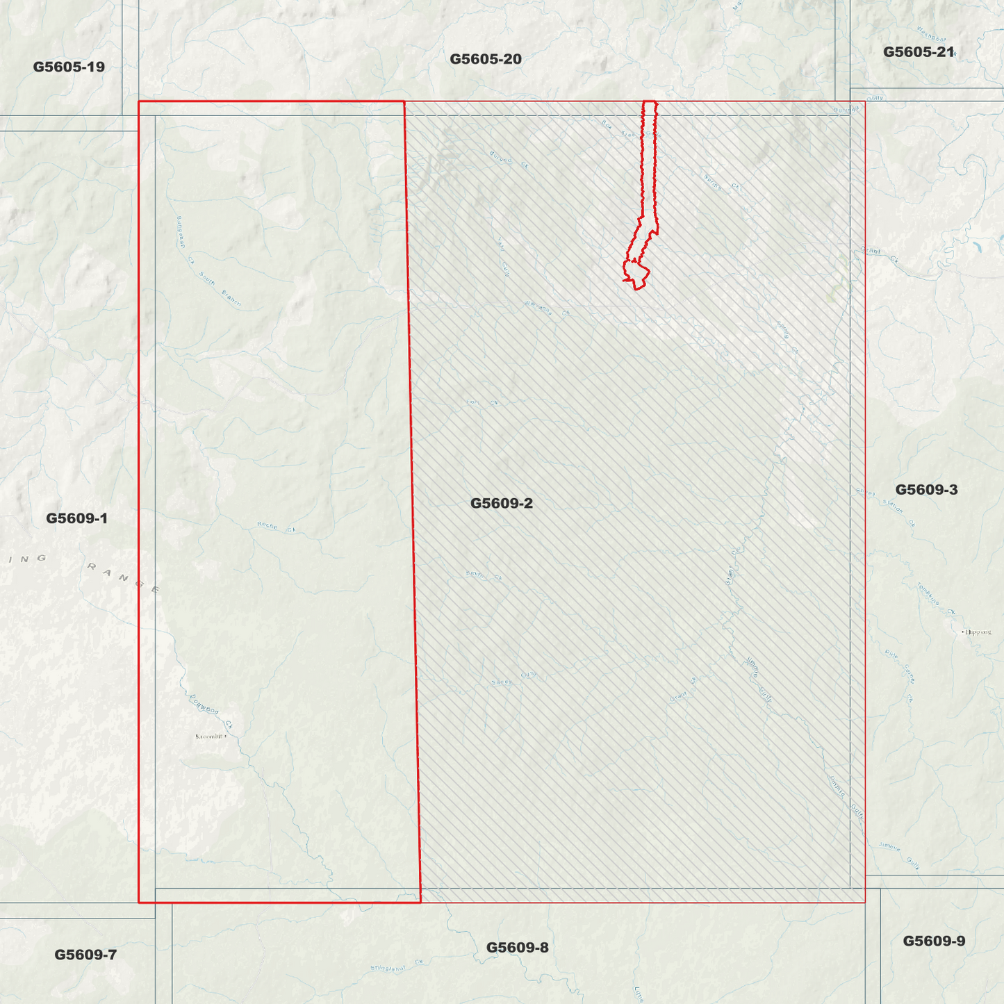 Kroombit 1m Digital Elevation Model (G5609-2)