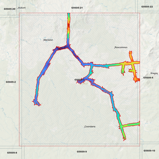 Burnwood 1m Digital Elevation Model (G5609-3)