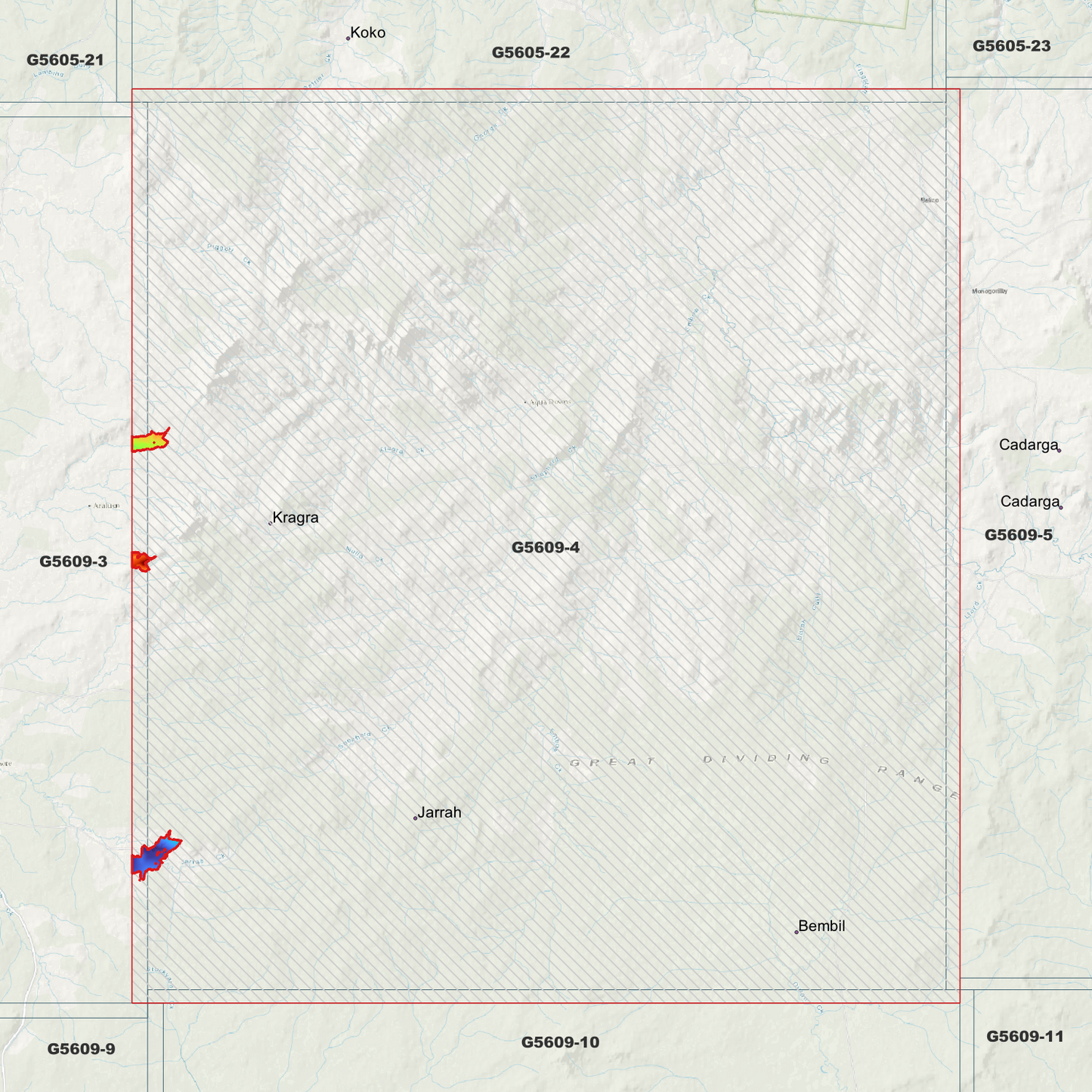 Kragra1m Digital Elevation Model (G5609-4)