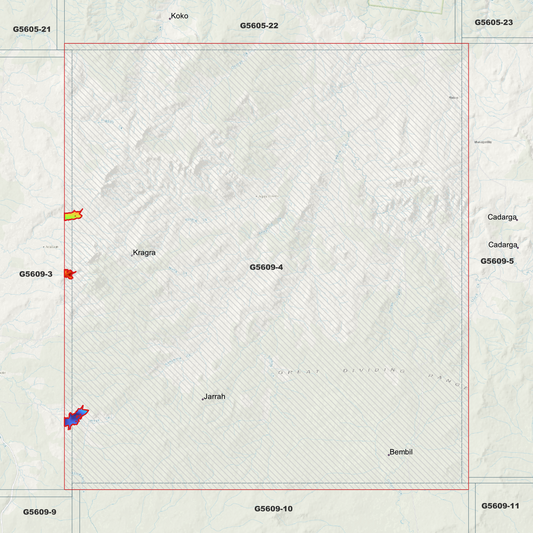Kragra1m Digital Elevation Model (G5609-4)
