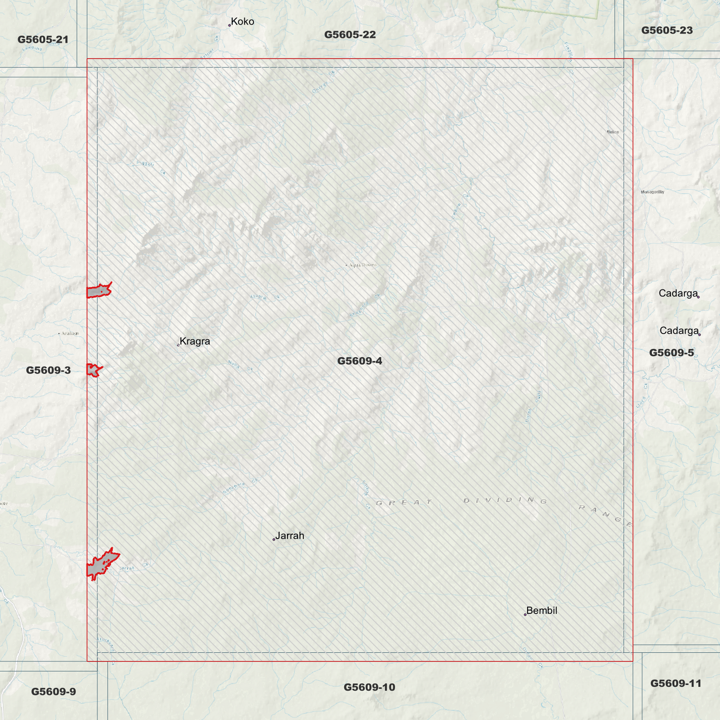 Kragra1m Digital Elevation Model (G5609-4)