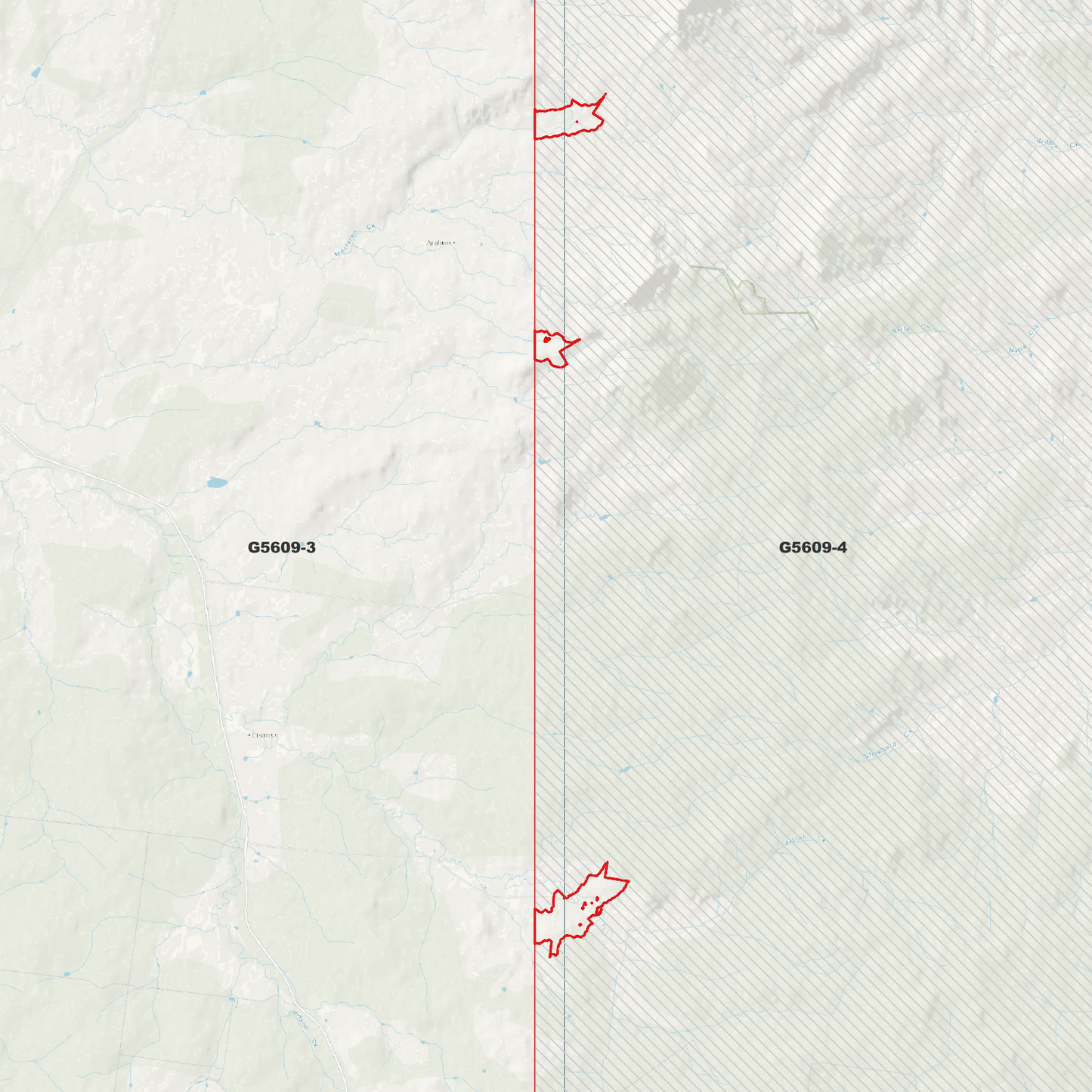 Kragra1m Digital Elevation Model (G5609-4)
