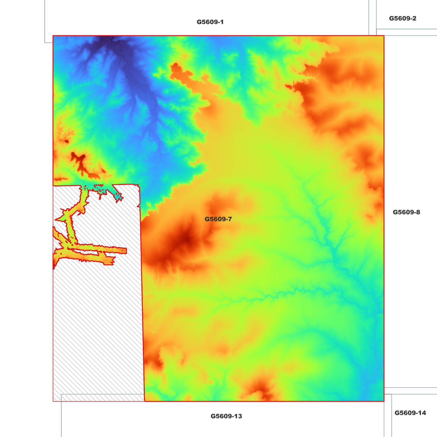 Guluguba 1m Digital Elevation Model (G5609-7)