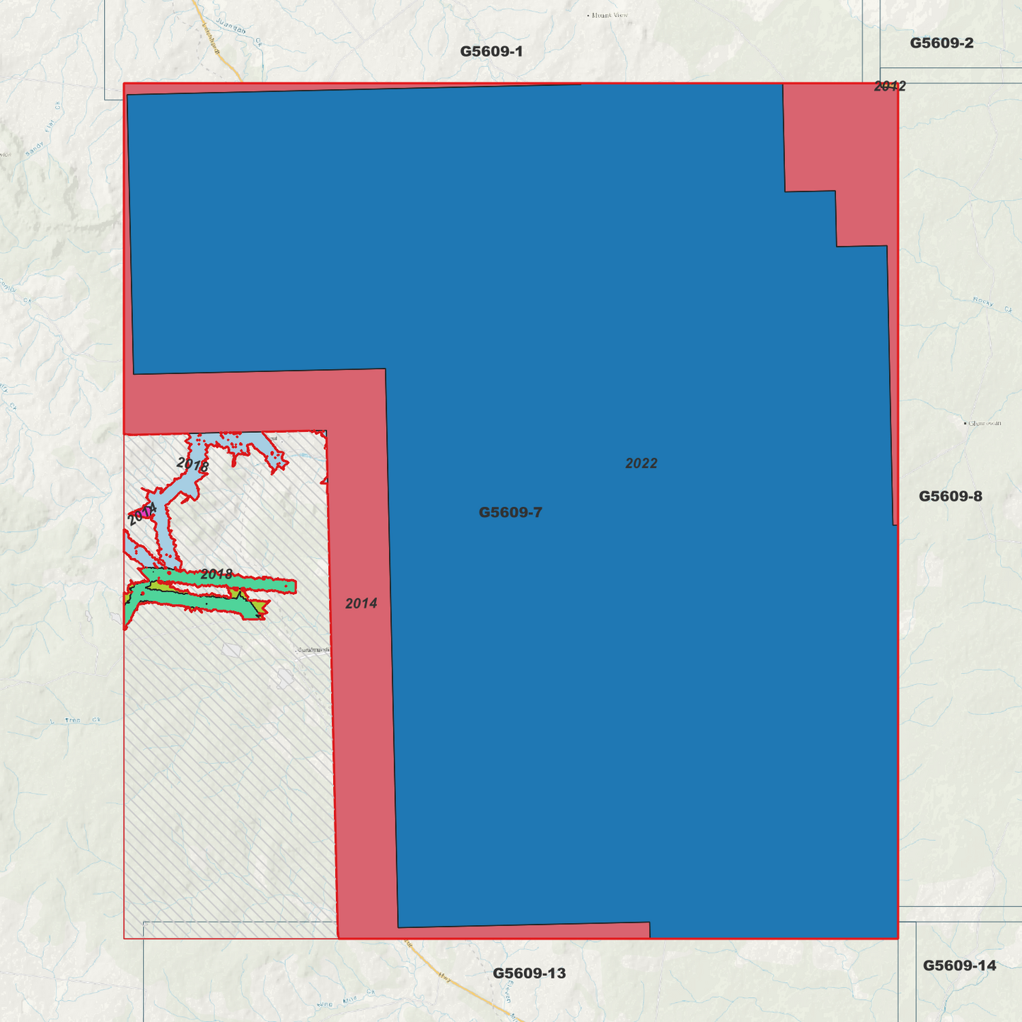 Guluguba 1m Digital Elevation Model (G5609-7)
