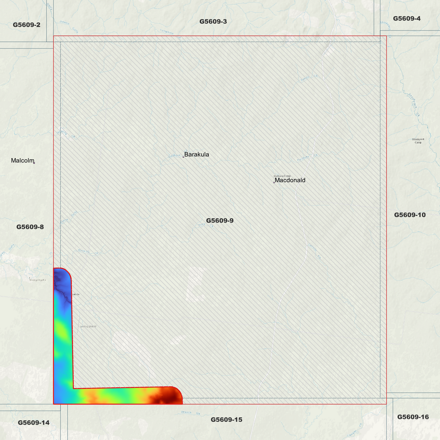 Barakula 1m Digital Elevation Model (G5609-9)