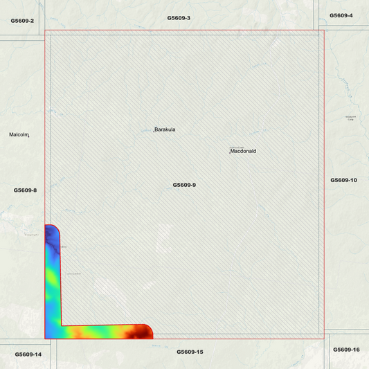 Barakula 1m Digital Elevation Model (G5609-9)
