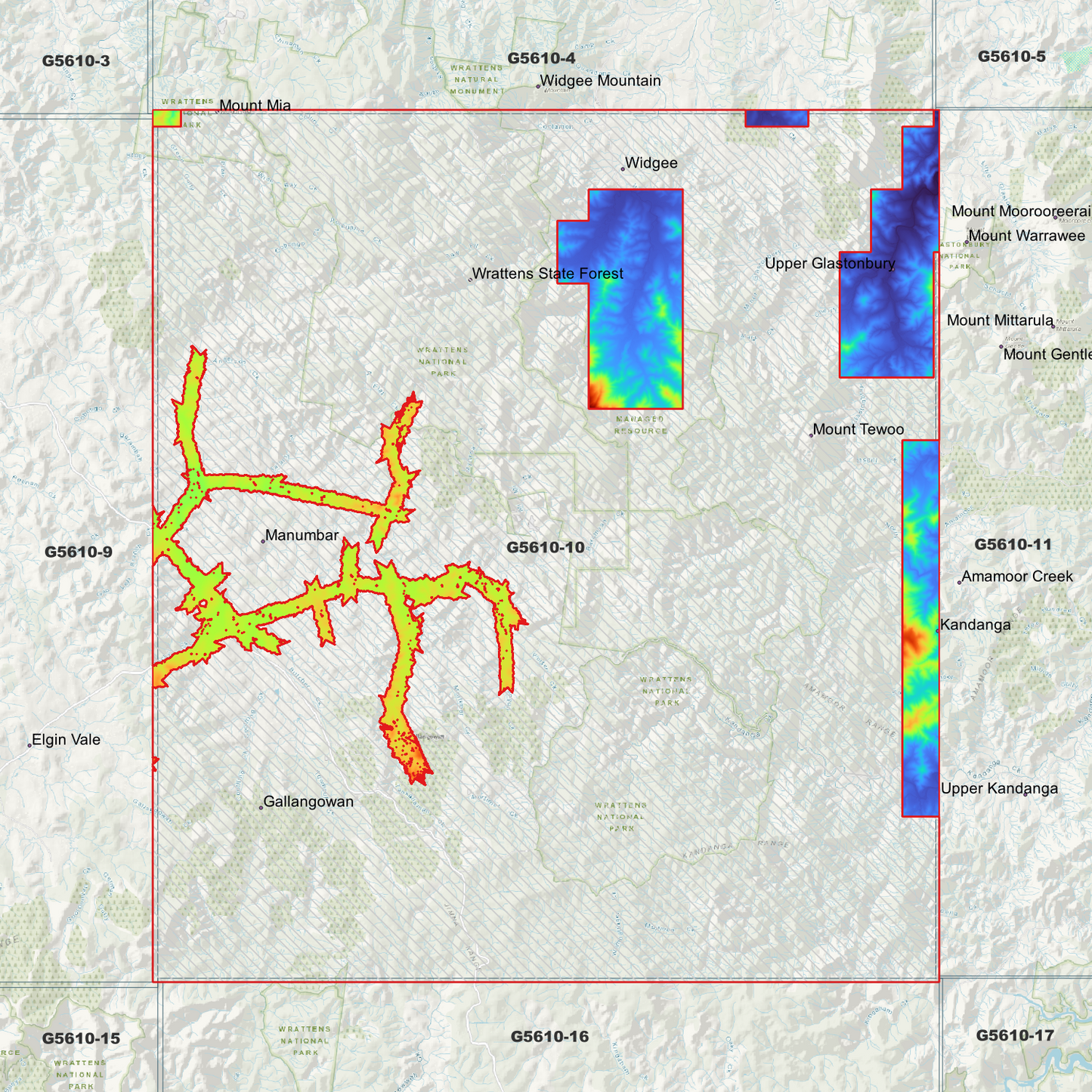 Manumbar 1m Digital Elevation Model (G5610-10)