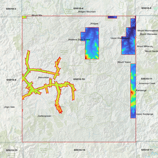 Manumbar 1m Digital Elevation Model (G5610-10)