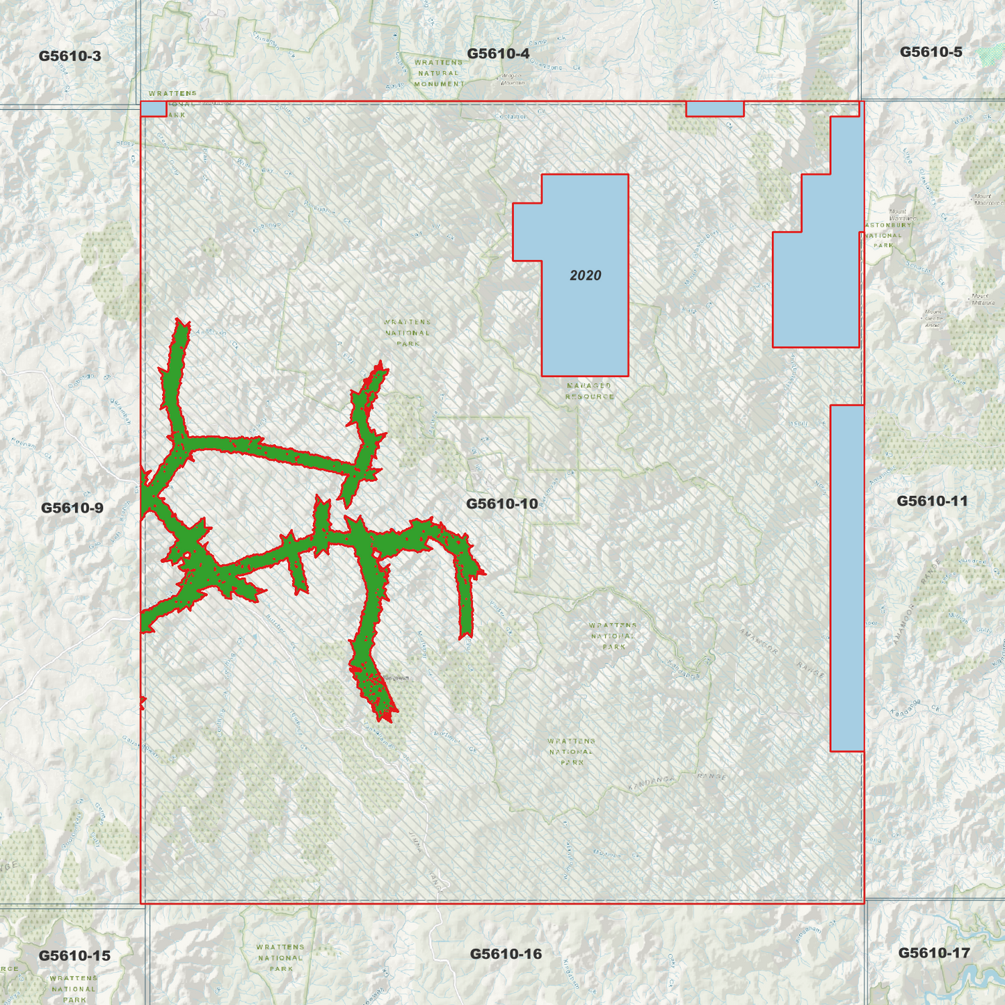 Manumbar 1m Digital Elevation Model (G5610-10)