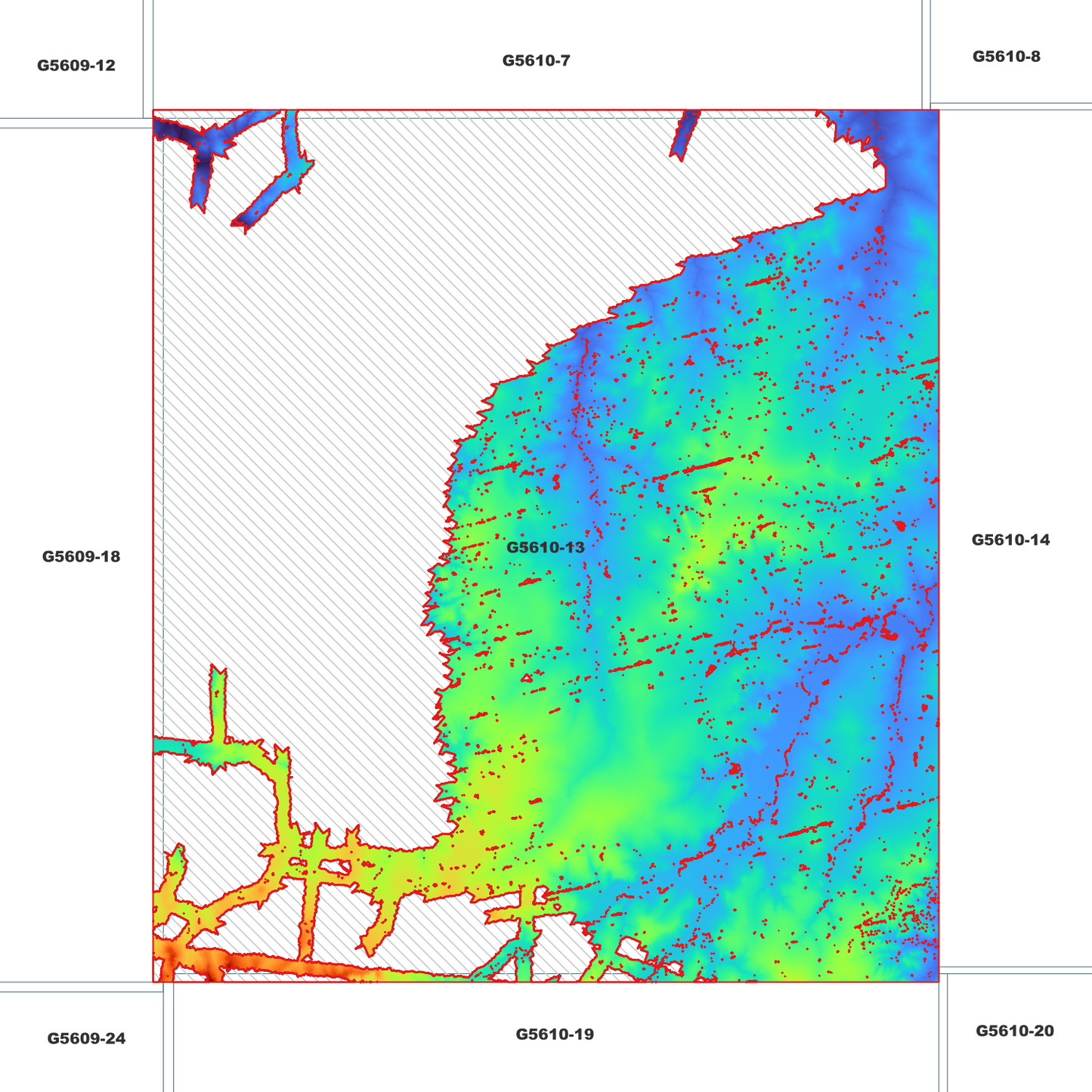 Kumbia 1m Digital Elevation Model (G5610-13)
