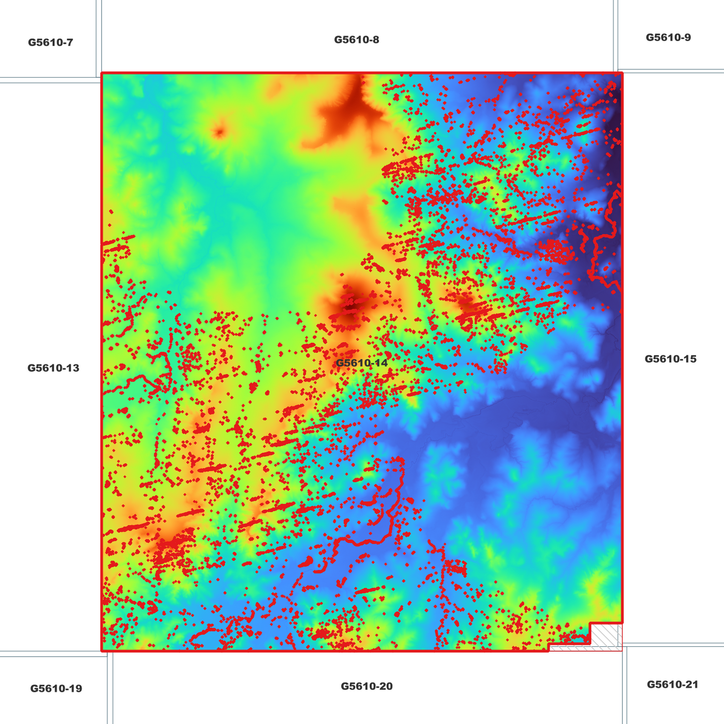 Kingaroy 1m Digital Elevation Model (G5610-14)