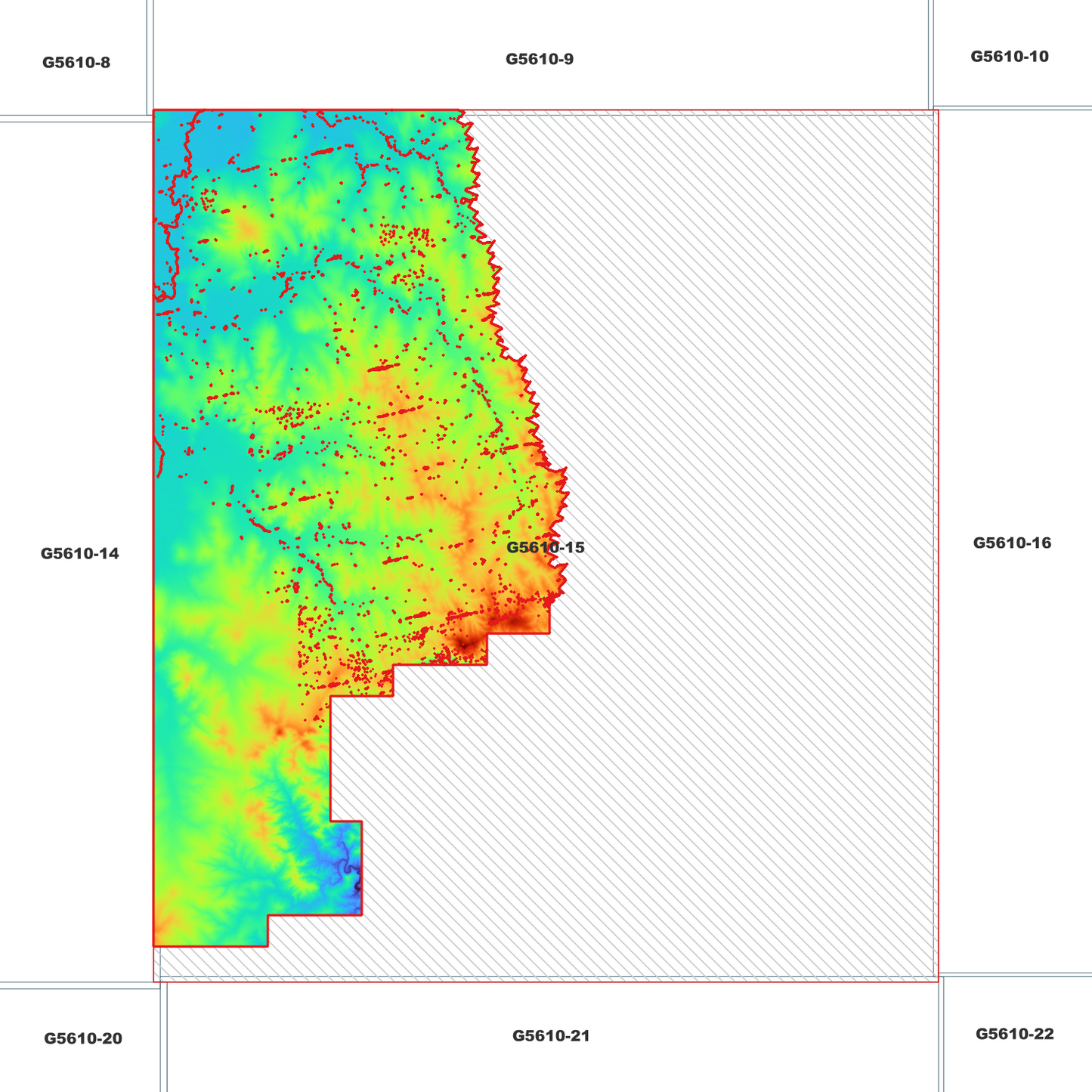 Mount Stanley 1m Digital Elevation Model (G5610-15)