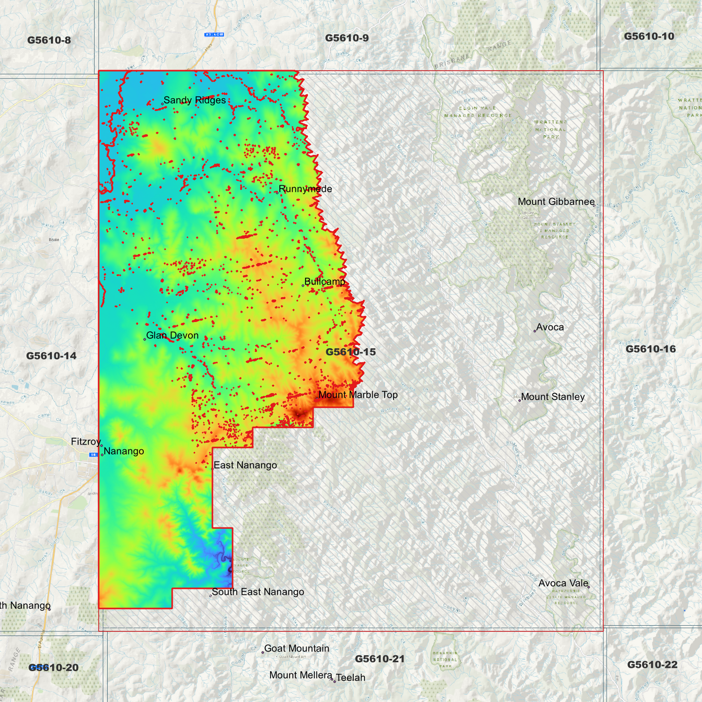 Mount Stanley 1m Digital Elevation Model (G5610-15)
