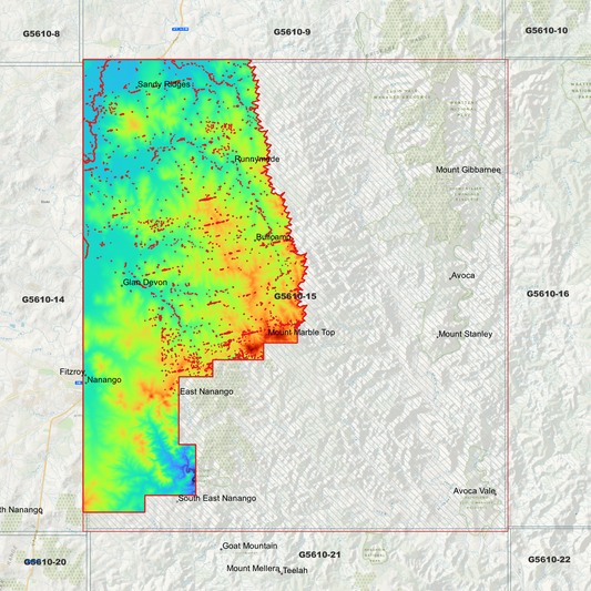 Mount Stanley 1m Digital Elevation Model (G5610-15)