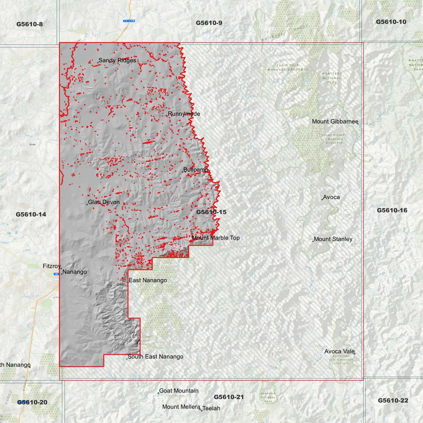 Mount Stanley 1m Digital Elevation Model (G5610-15)
