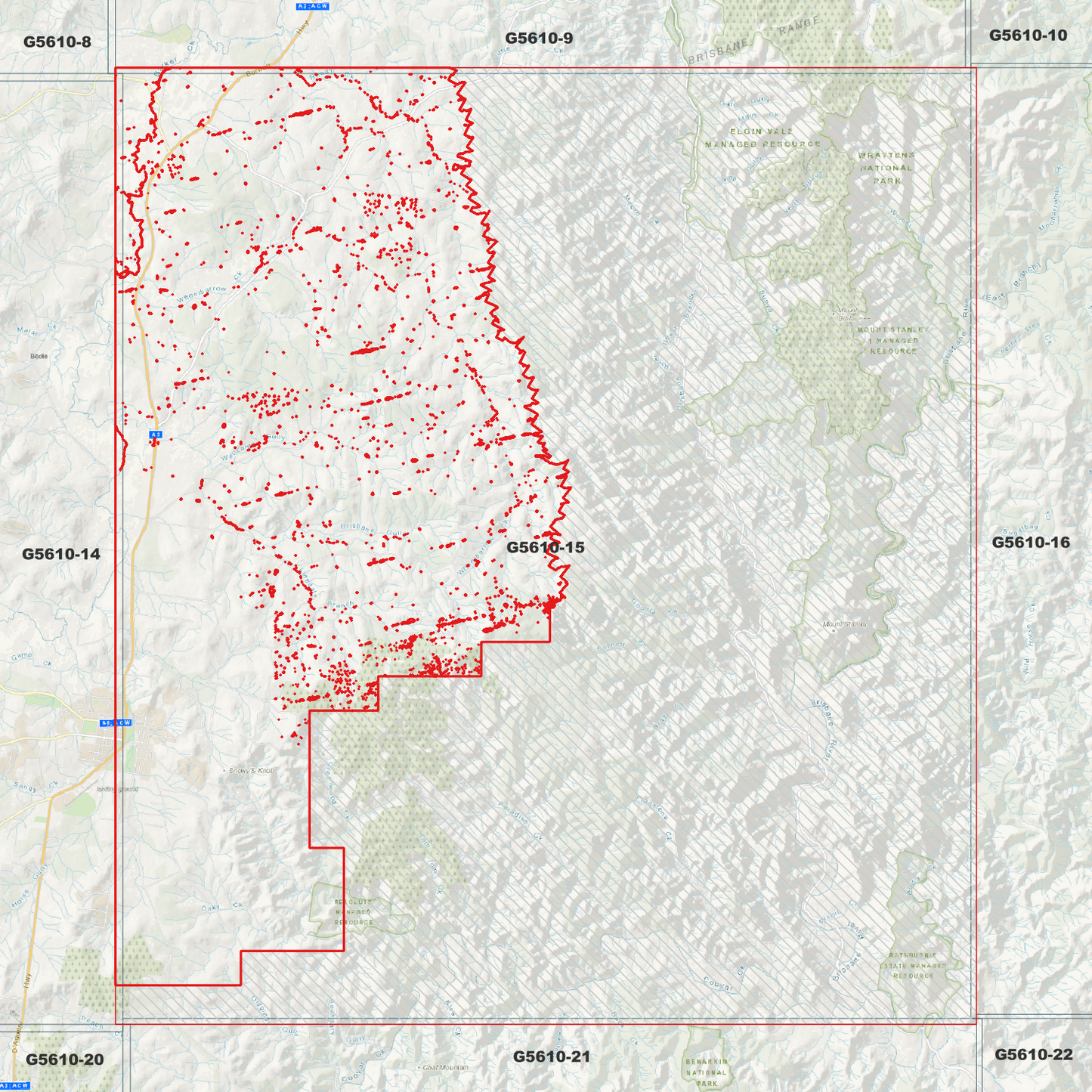 Mount Stanley 1m Digital Elevation Model (G5610-15)