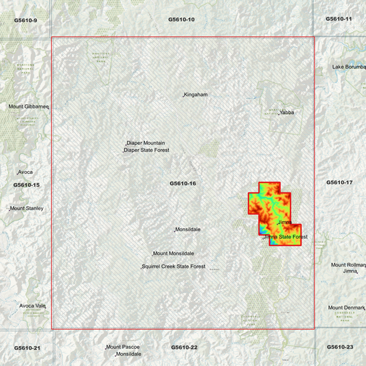 Monsildale 1m Digital Elevation Model (G5610-16)