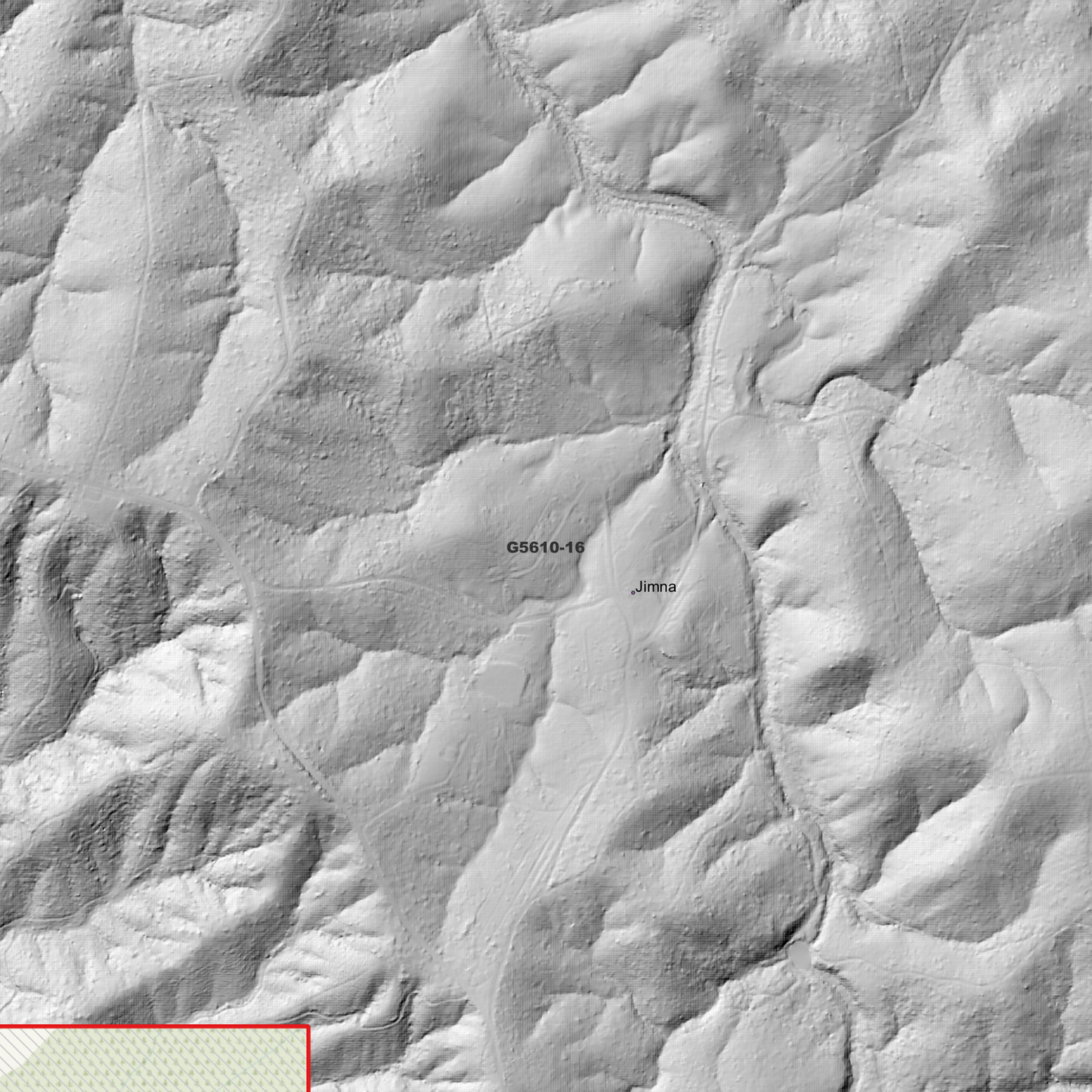 Monsildale 1m Digital Elevation Model (G5610-16)
