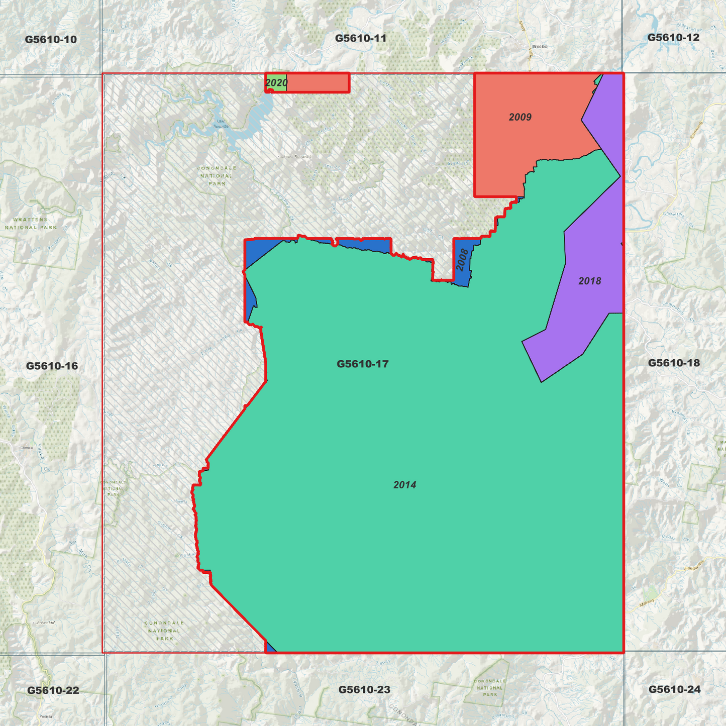 Kenilworth 1m Digital Elevation Model (G5610-17)
