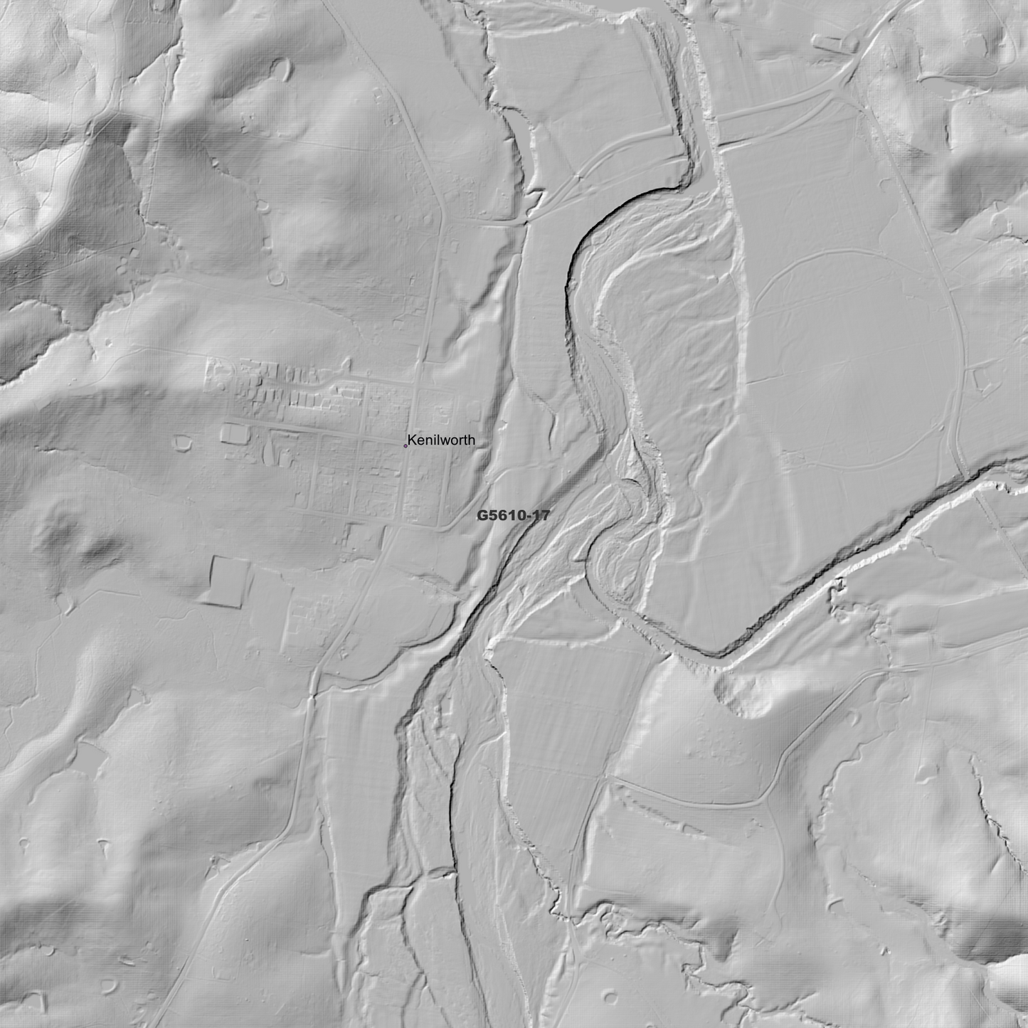 Kenilworth 1m Digital Elevation Model (G5610-17)