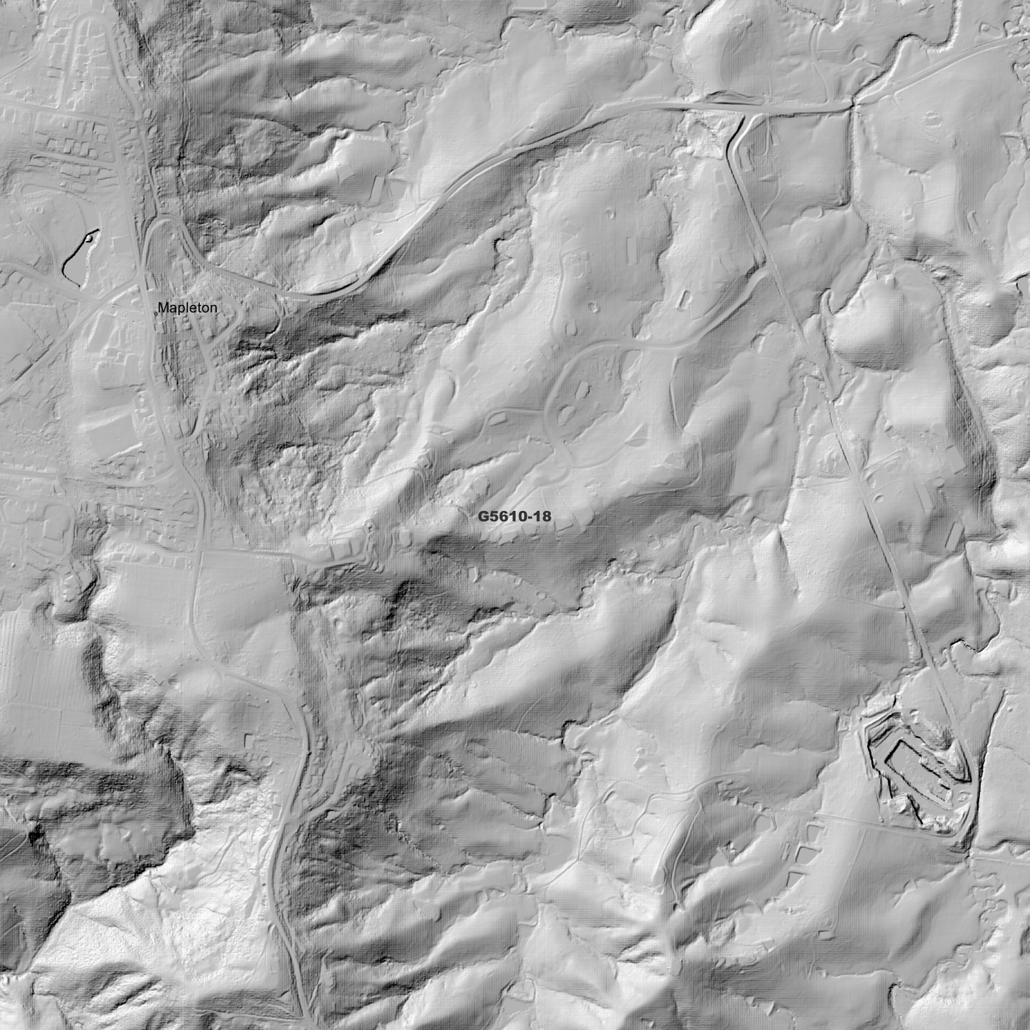 Nambour 1m Digital Elevation Model (G5610-18)