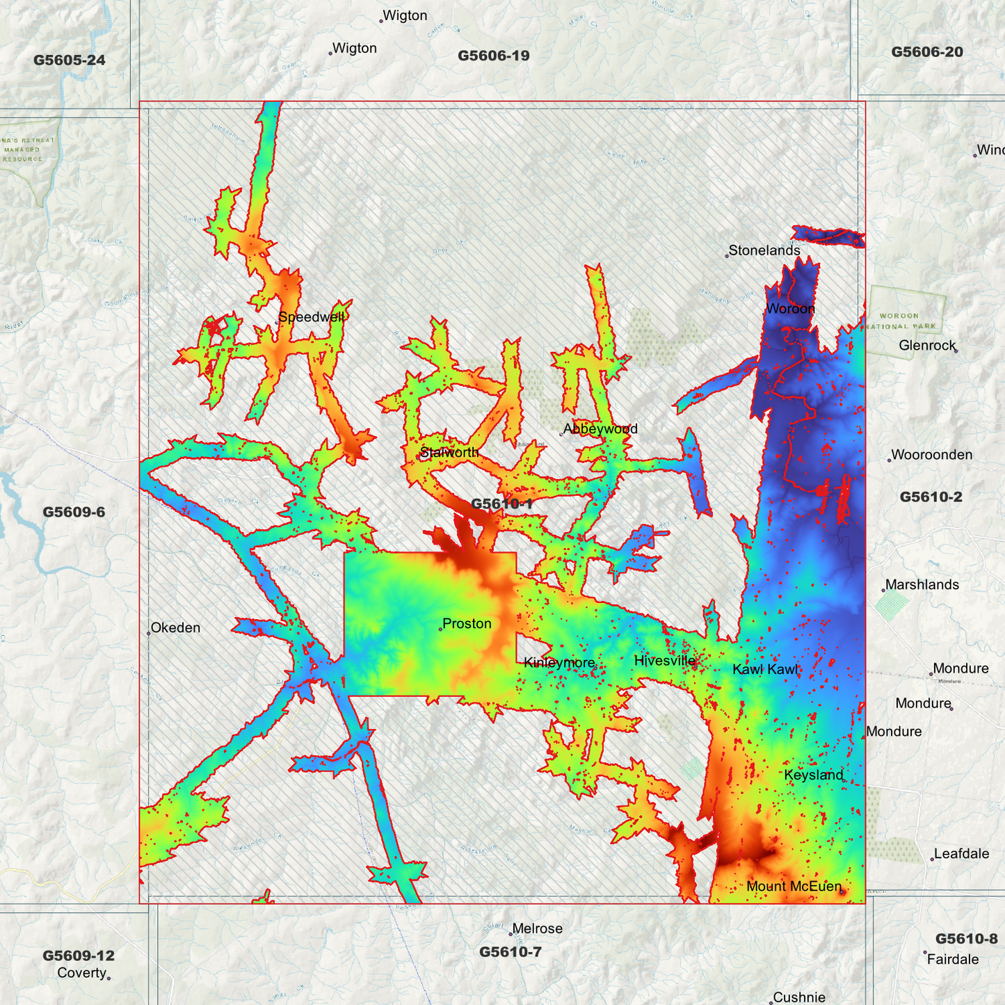 Proston 1m Digital Elevation Model (G5610-1)