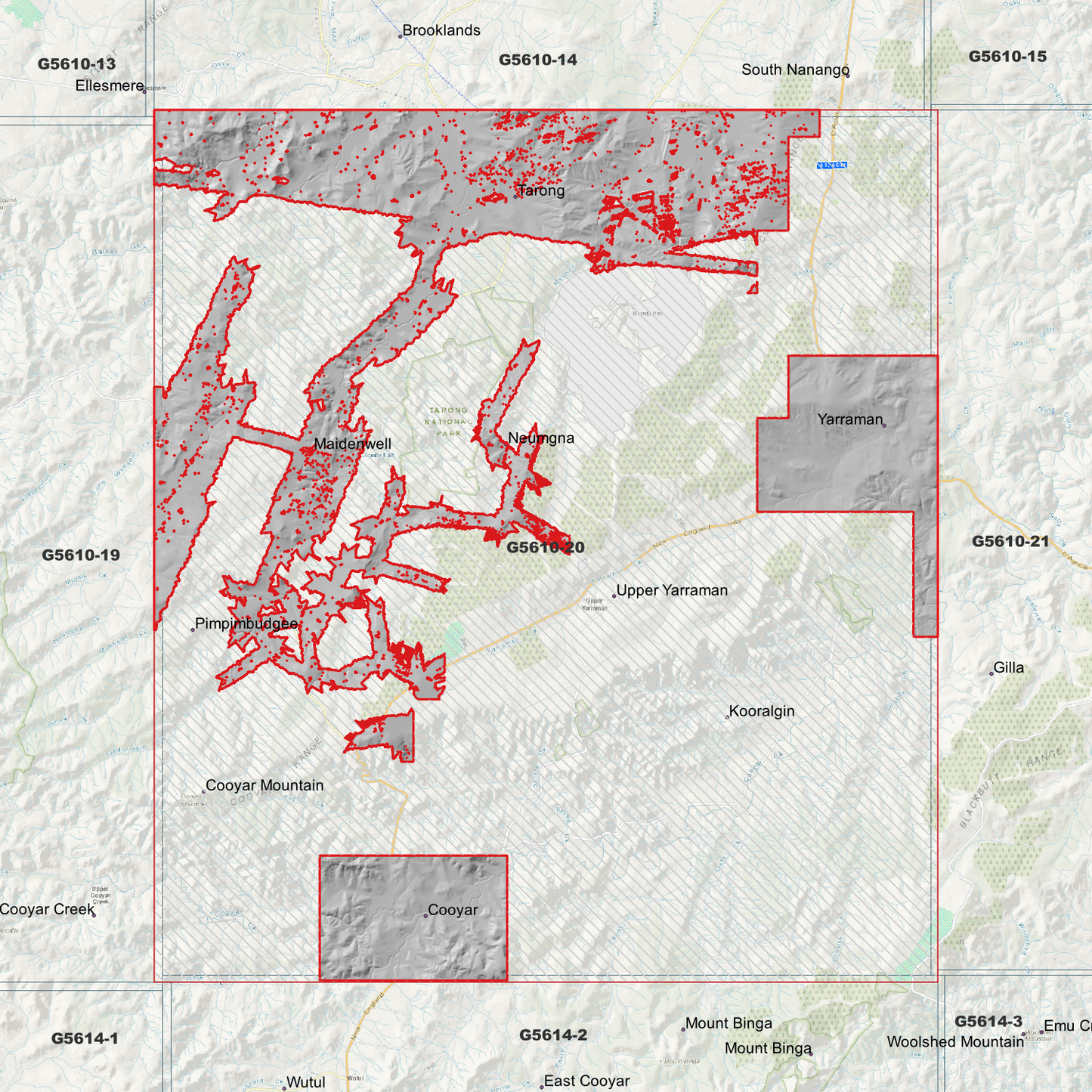 Yarraman 1m Digital Elevation Model (G5610-20)