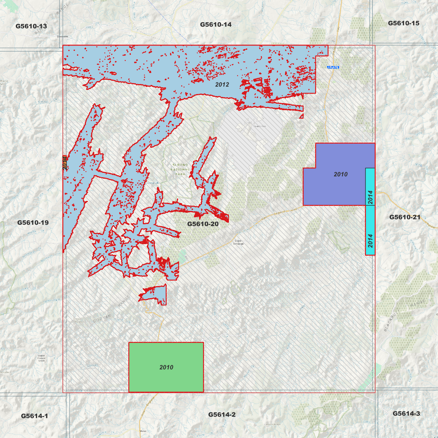 Yarraman 1m Digital Elevation Model (G5610-20)