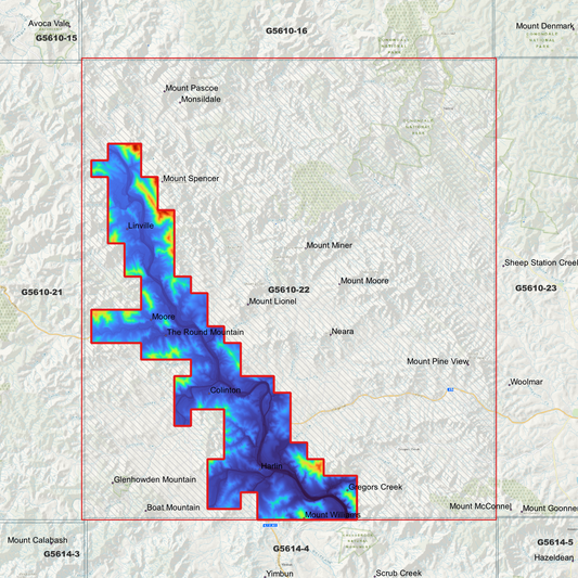 Harlin 1m Digital Elevation Model (G5610-22)
