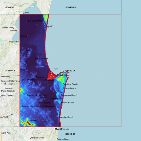 Noosa 1m Digital Elevation Model (G5610-26)