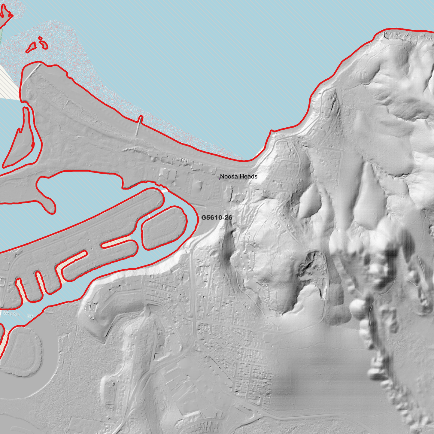 Noosa 1m Digital Elevation Model (G5610-26)