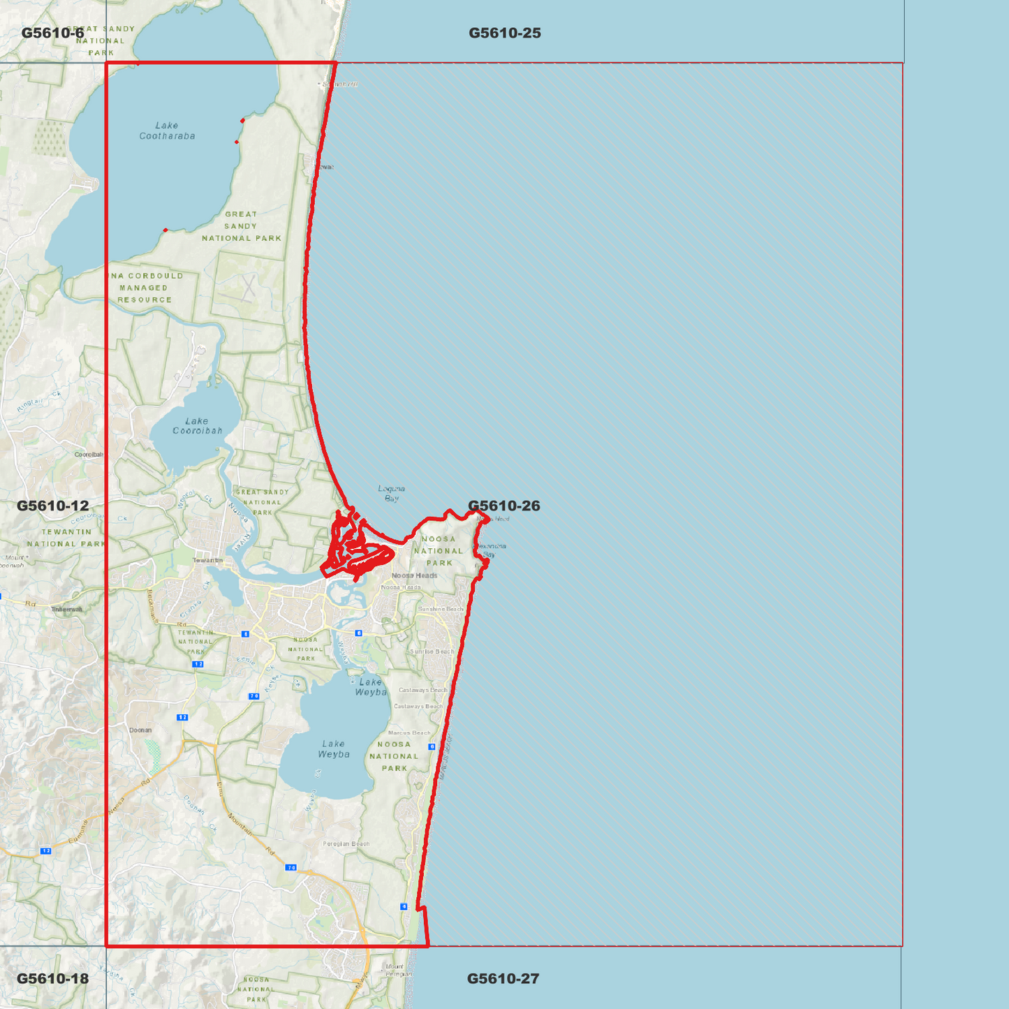 Noosa 1m Digital Elevation Model (G5610-26)
