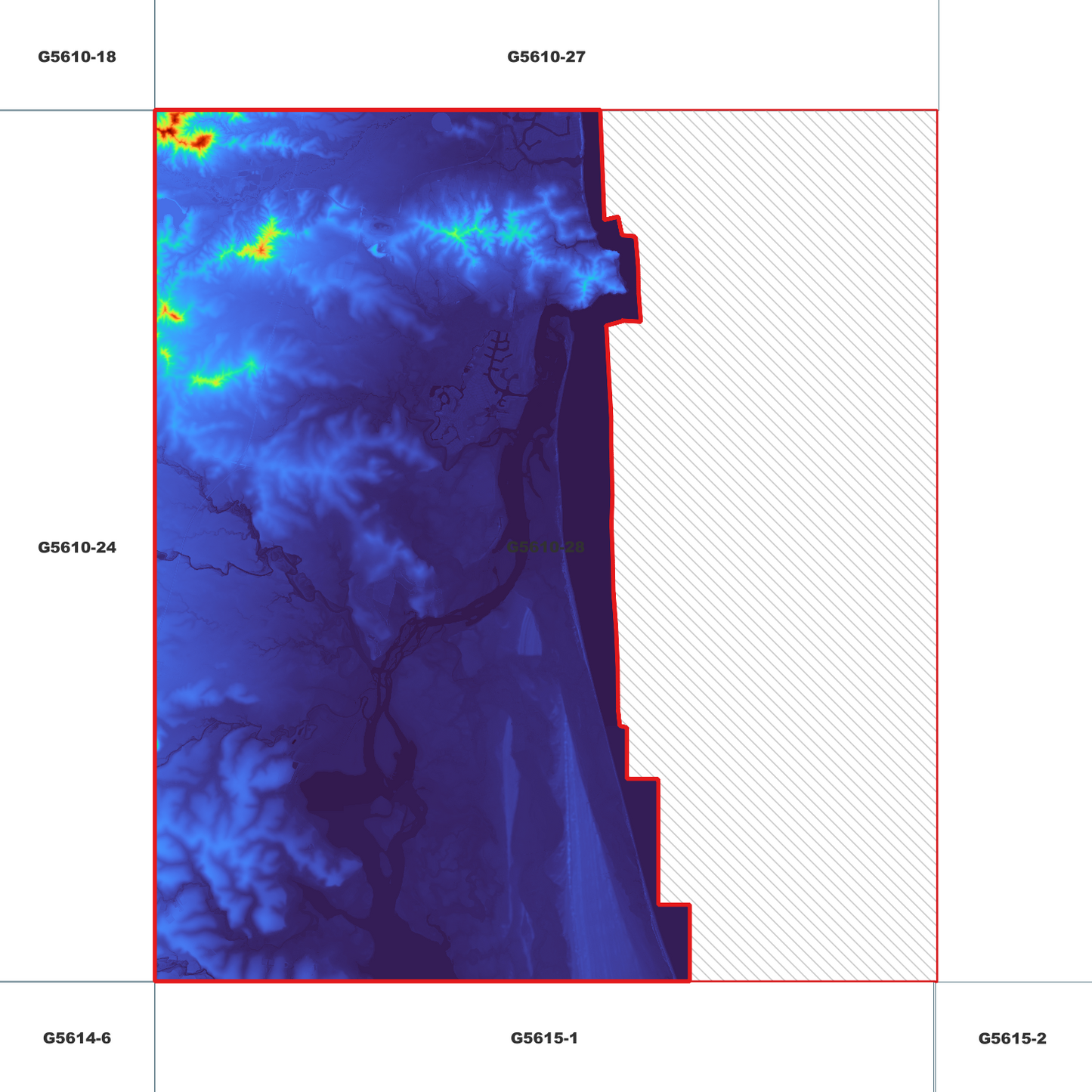 Caloundra 1m Digital Elevation Model (G5610-28)