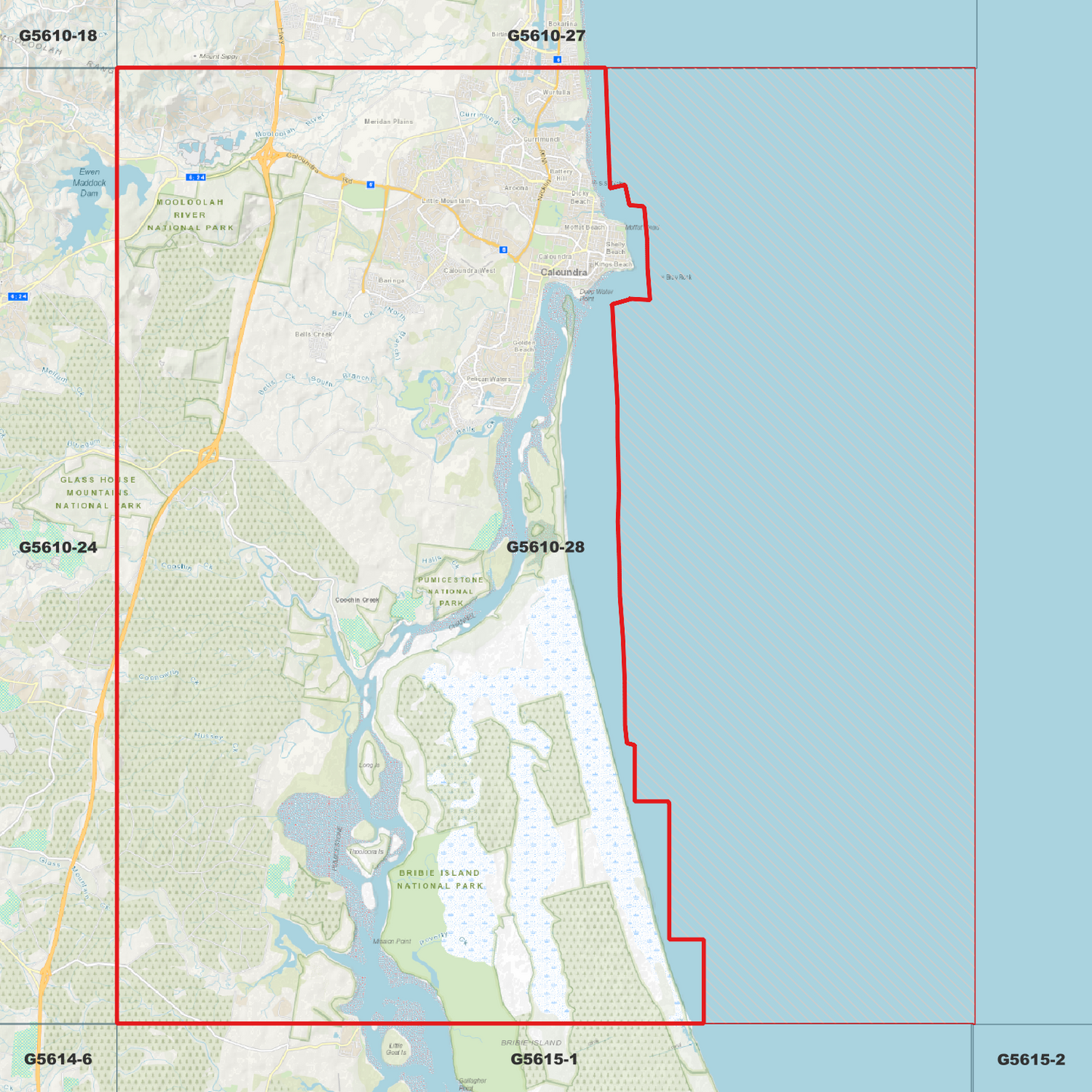 Caloundra 1m Digital Elevation Model (G5610-28)
