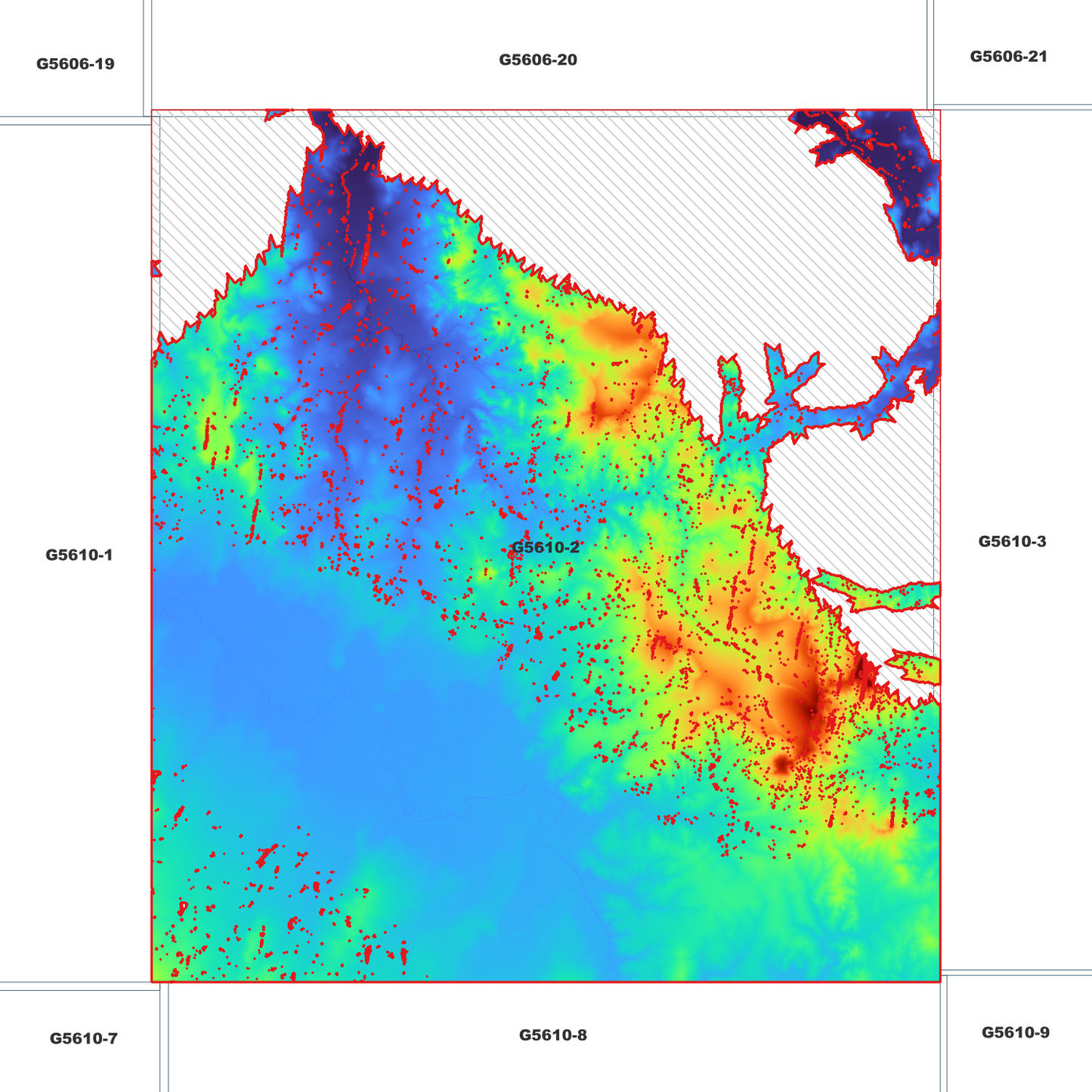 Murgon 1m Digital Elevation Model (G5610-2)