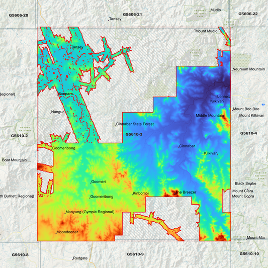 Goomeri 1m Digital Elevation Model (G5610-3)