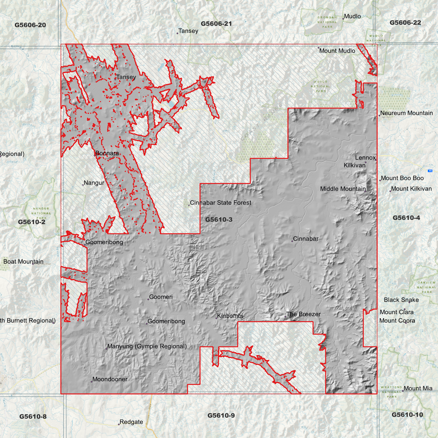 Goomeri 1m Digital Elevation Model (G5610-3)