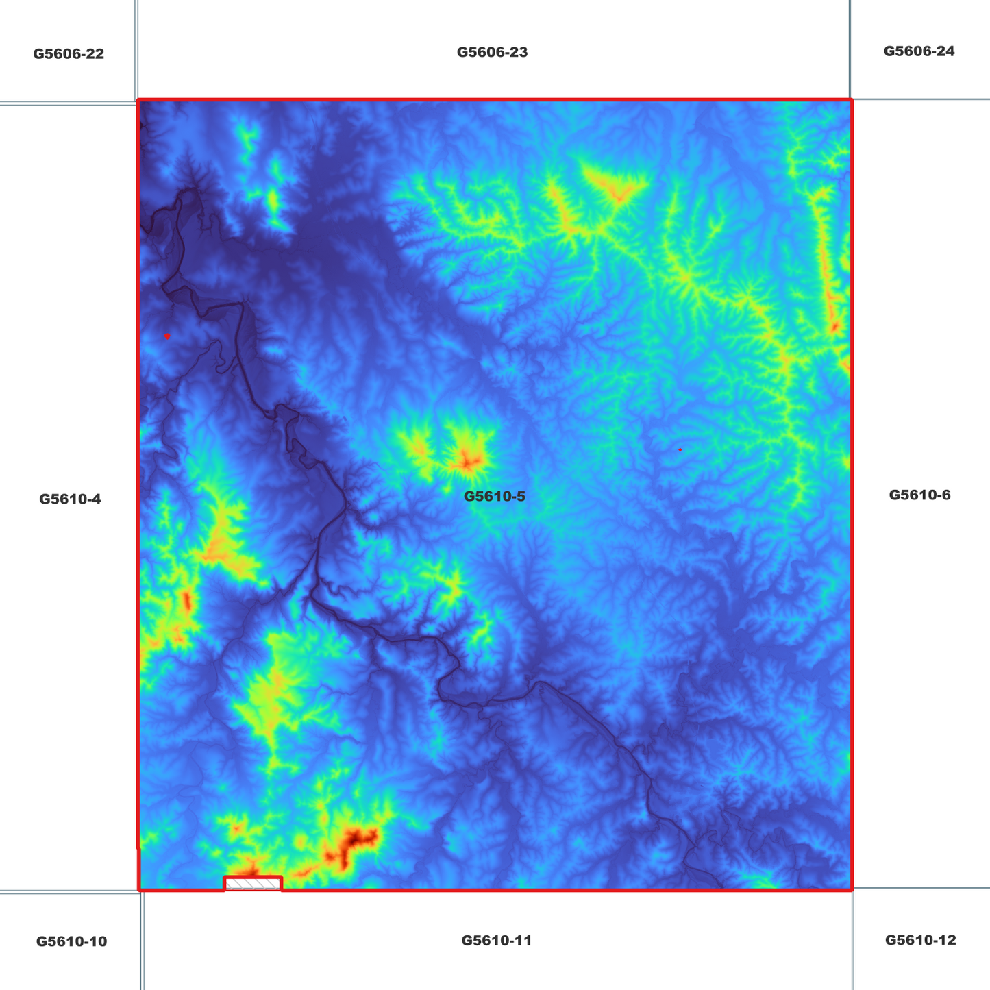 Gympie 1m Digital Elevation Model (G5610-5)