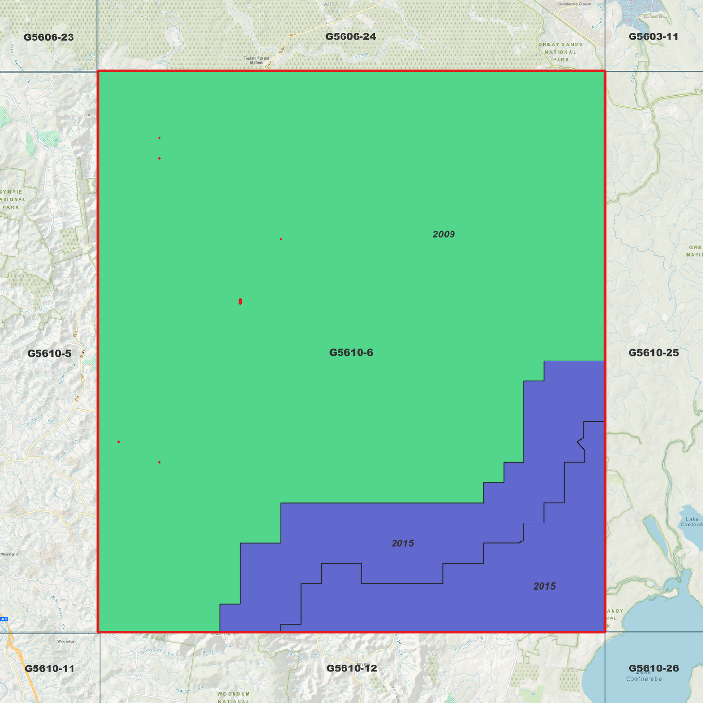 Goomboorian 1m Digital Elevation Model (G5610-6)