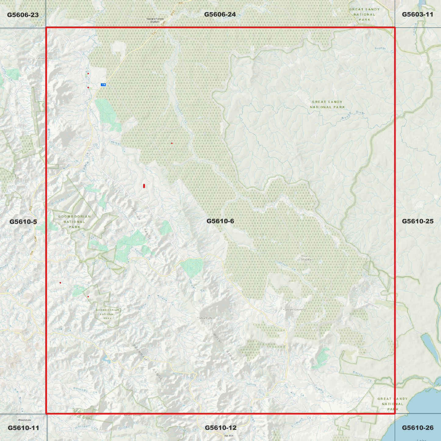 Goomboorian 1m Digital Elevation Model (G5610-6)