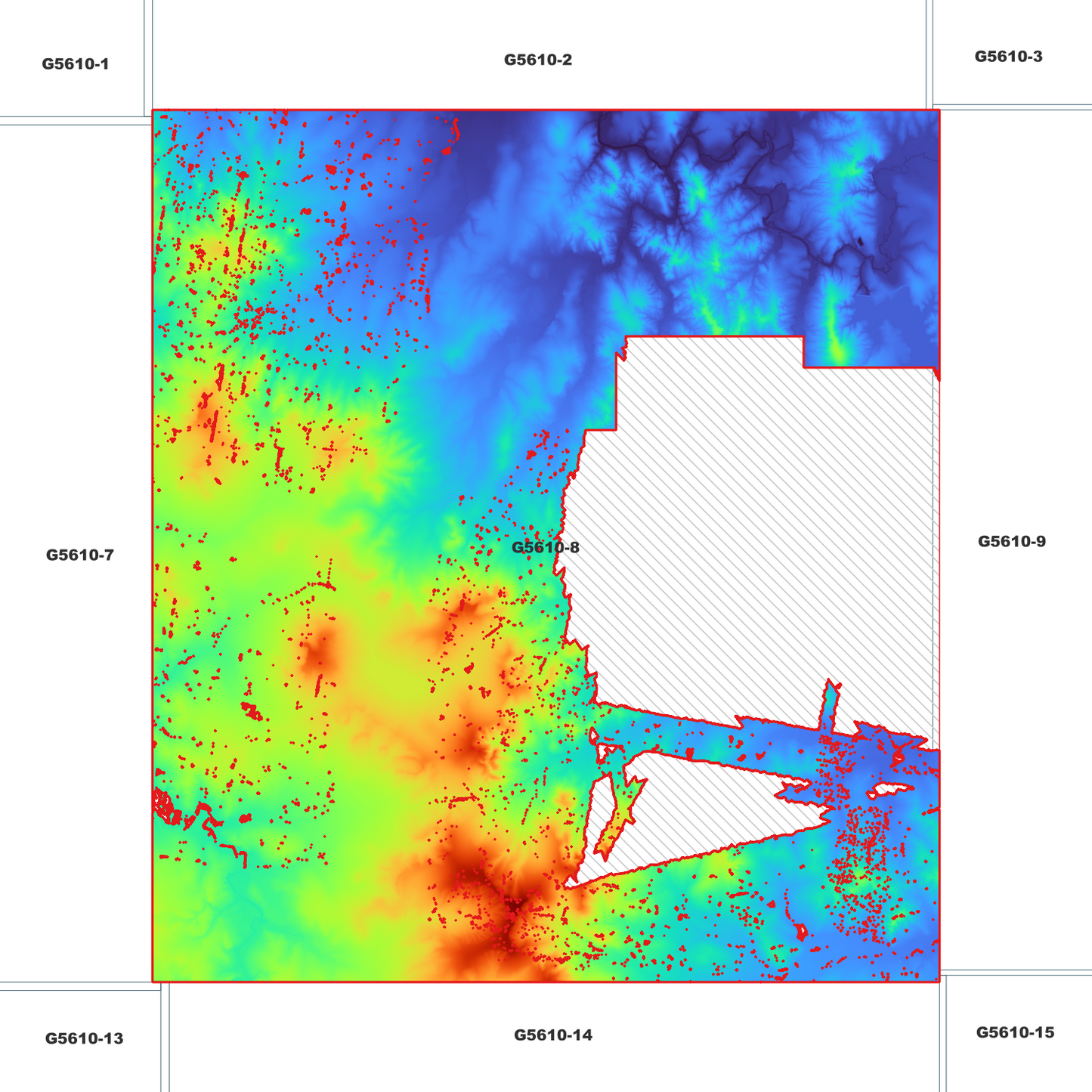Wondai 1m Digital Elevation Model (G5610-8)