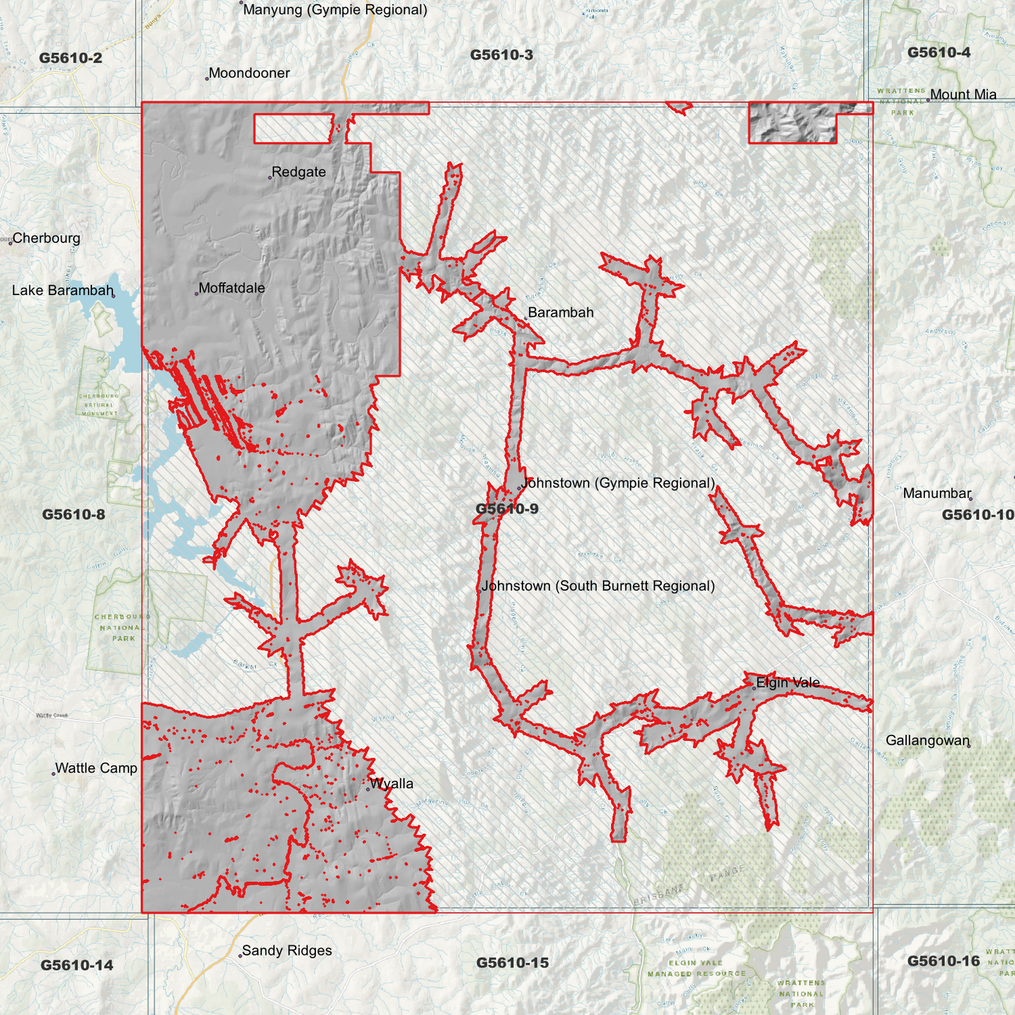 Moffatdale 1m Digital Elevation Model (G5610-9)