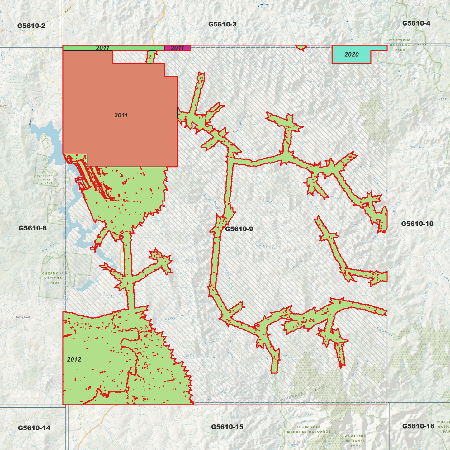 Moffatdale 1m Digital Elevation Model (G5610-9)