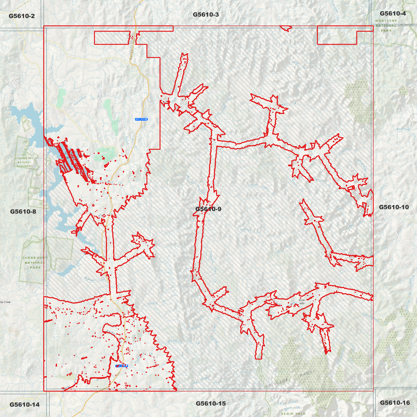 Moffatdale 1m Digital Elevation Model (G5610-9)
