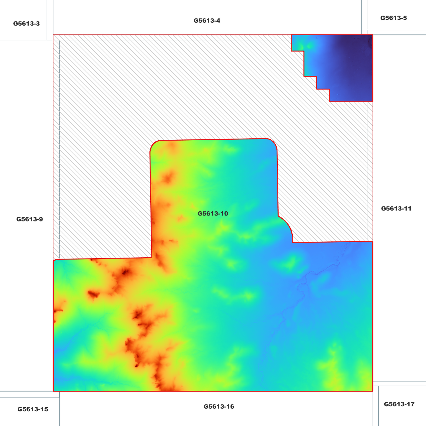 Kumbarilla 1m Digital Elevation Model (G5613-10)