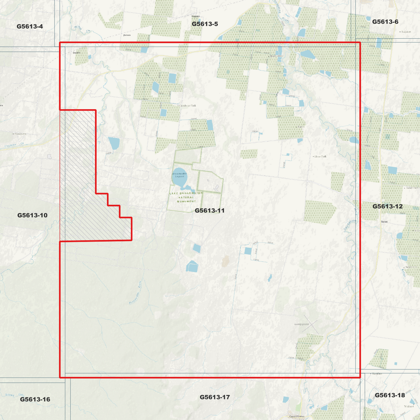 Ducklo 1m Digital Elevation Model (G5613-11)