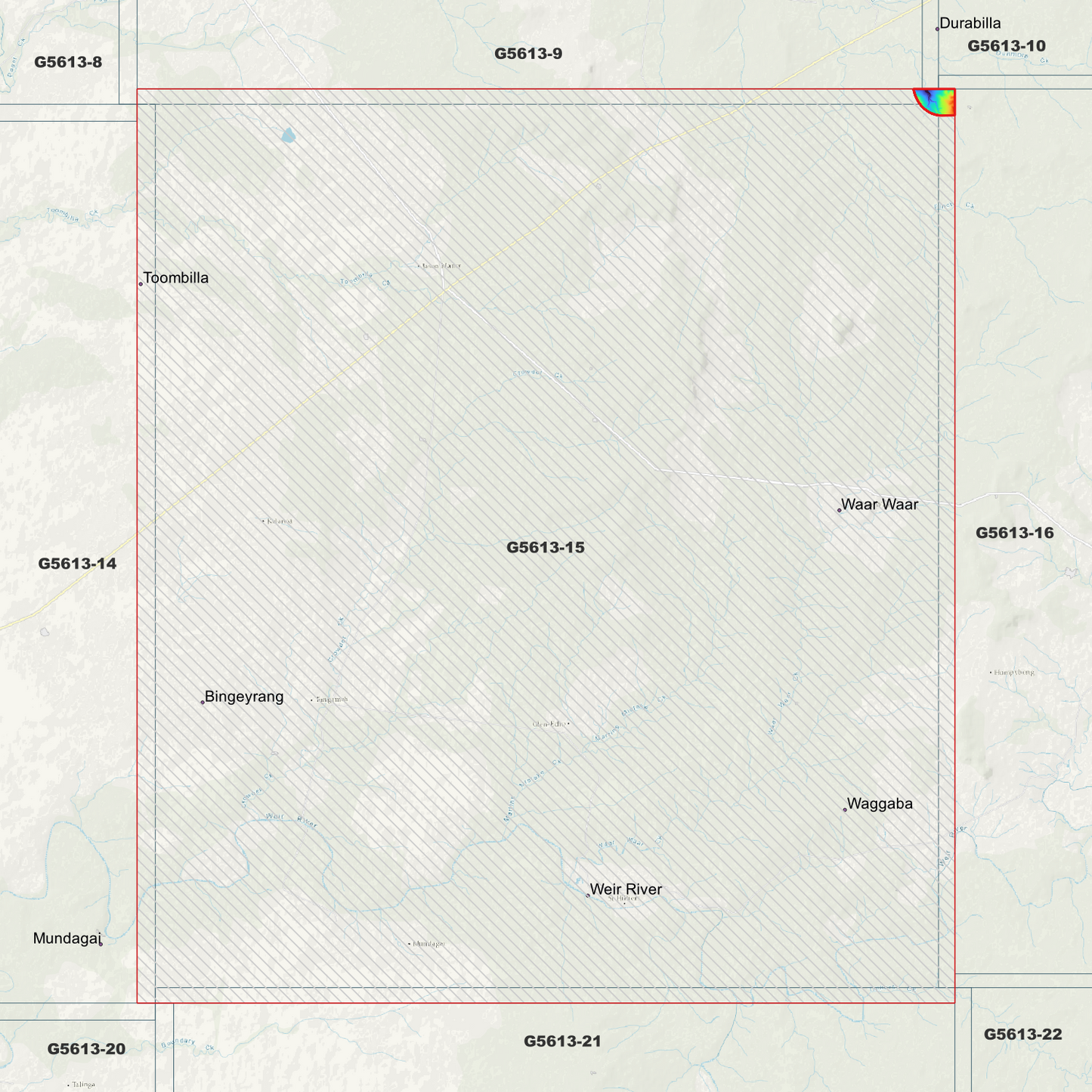 Weir River 1m Digital Elevation Model (G5613-15)