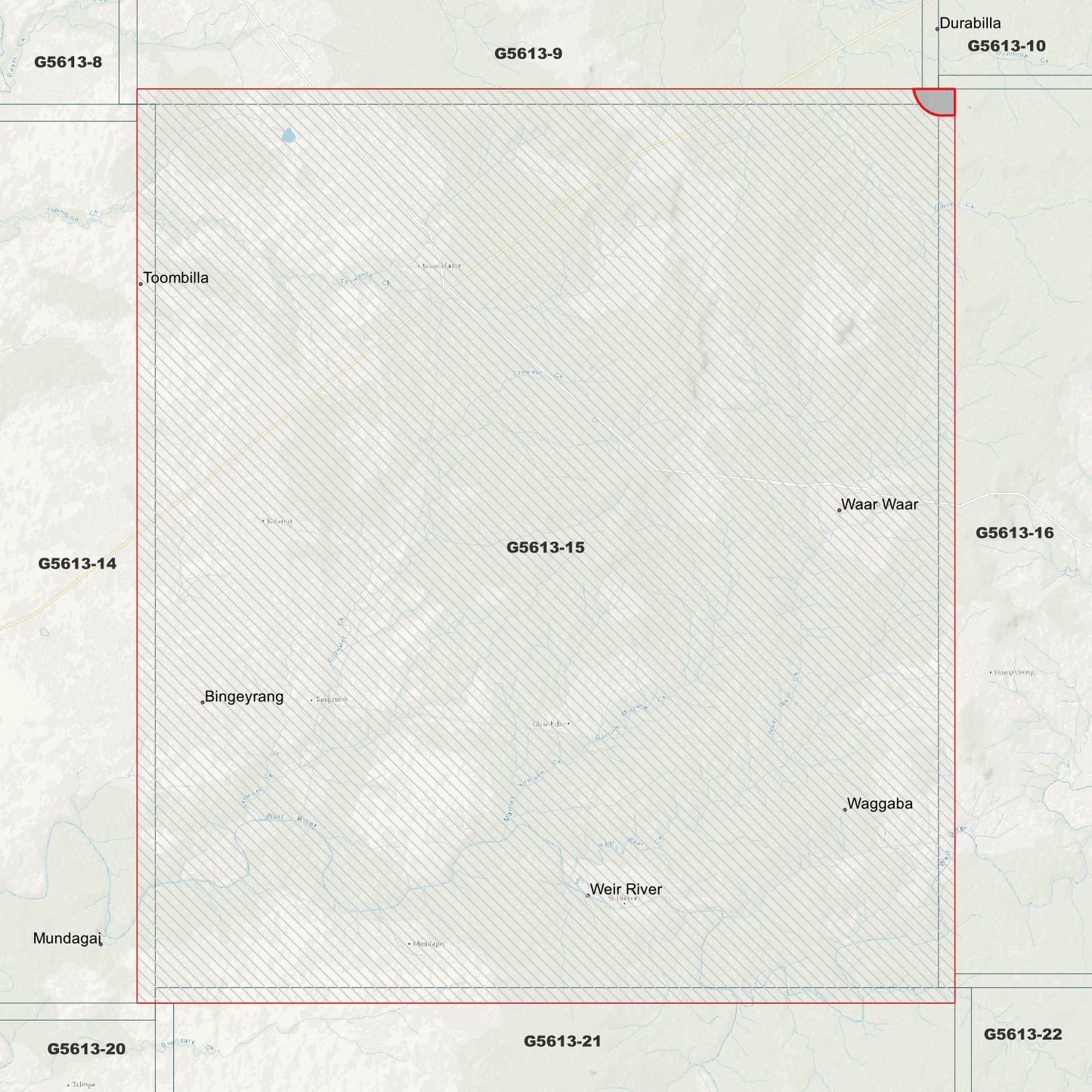Weir River 1m Digital Elevation Model (G5613-15)