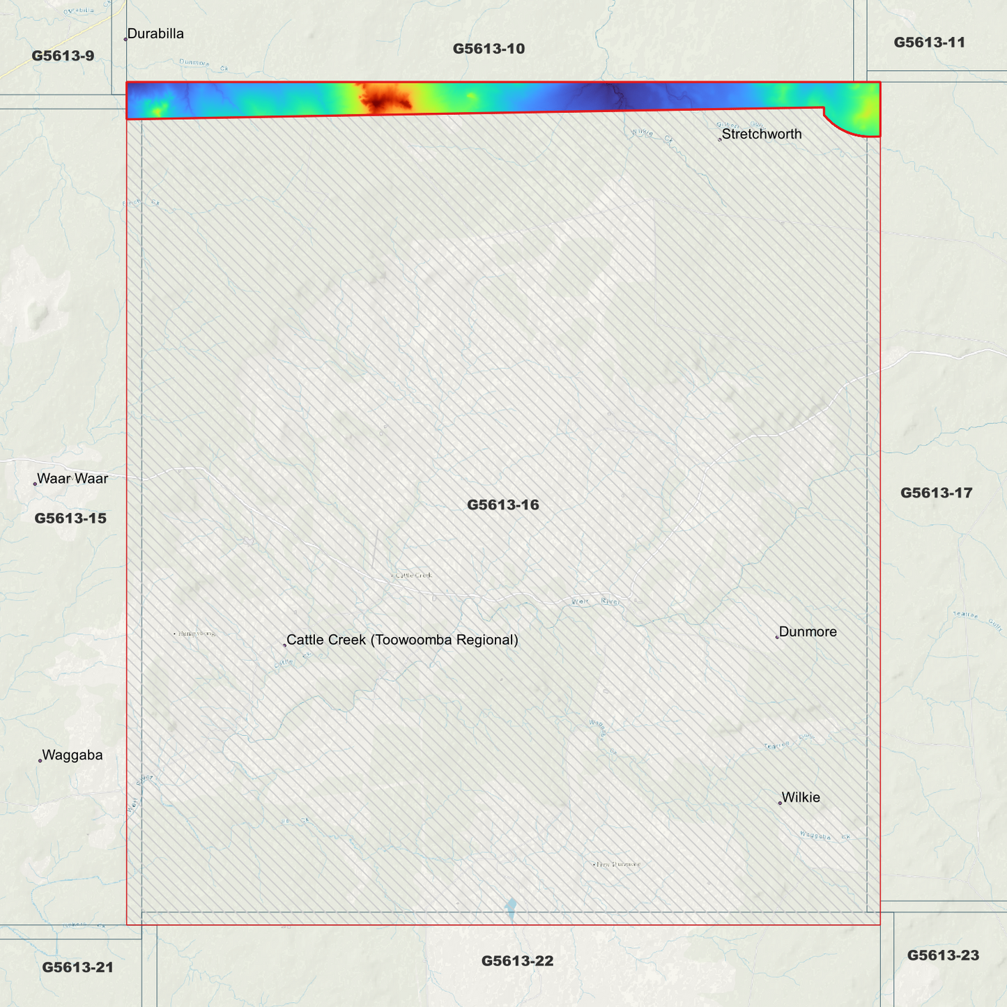 Dunmore 1m Digital Elevation Model (G5613-16)